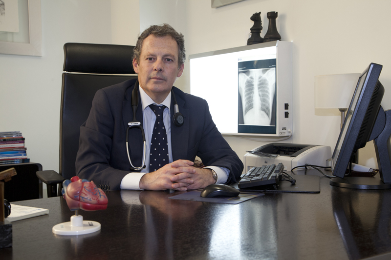 José Ángel Cabrera/ jefe del Serviciode Cardiología, Hospital Quirón Madrid
